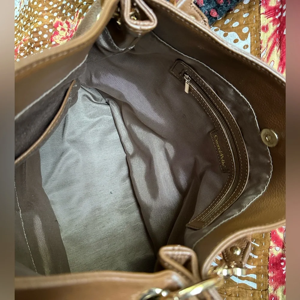 Cuore&Pelle large leather Hobo bag - Picture 5 of 8